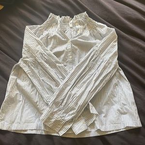 Gap striped cotton shirt M